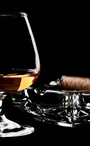 Cognac and cigar