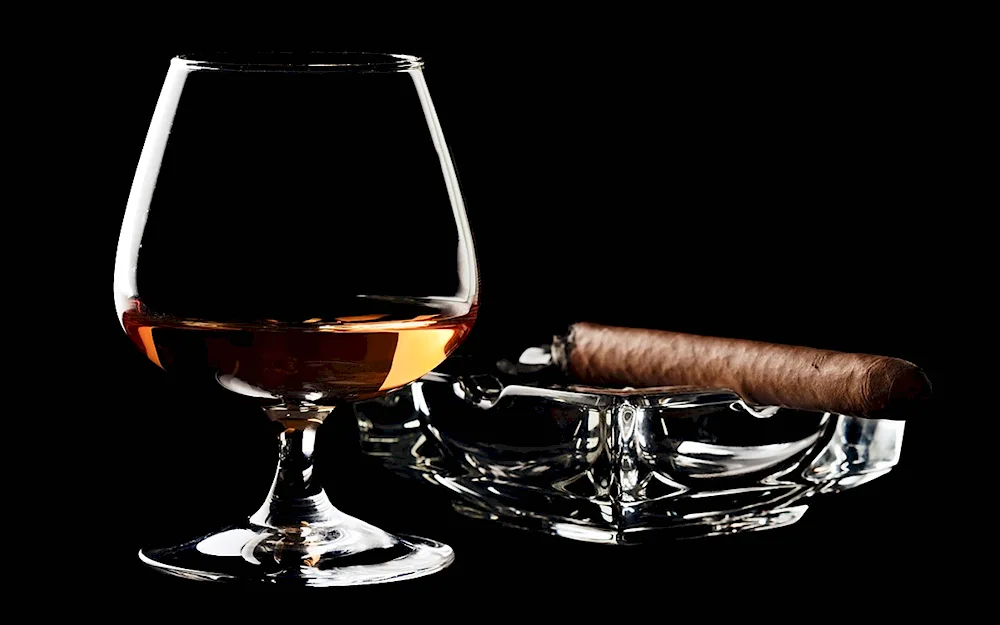 Cognac and cigar