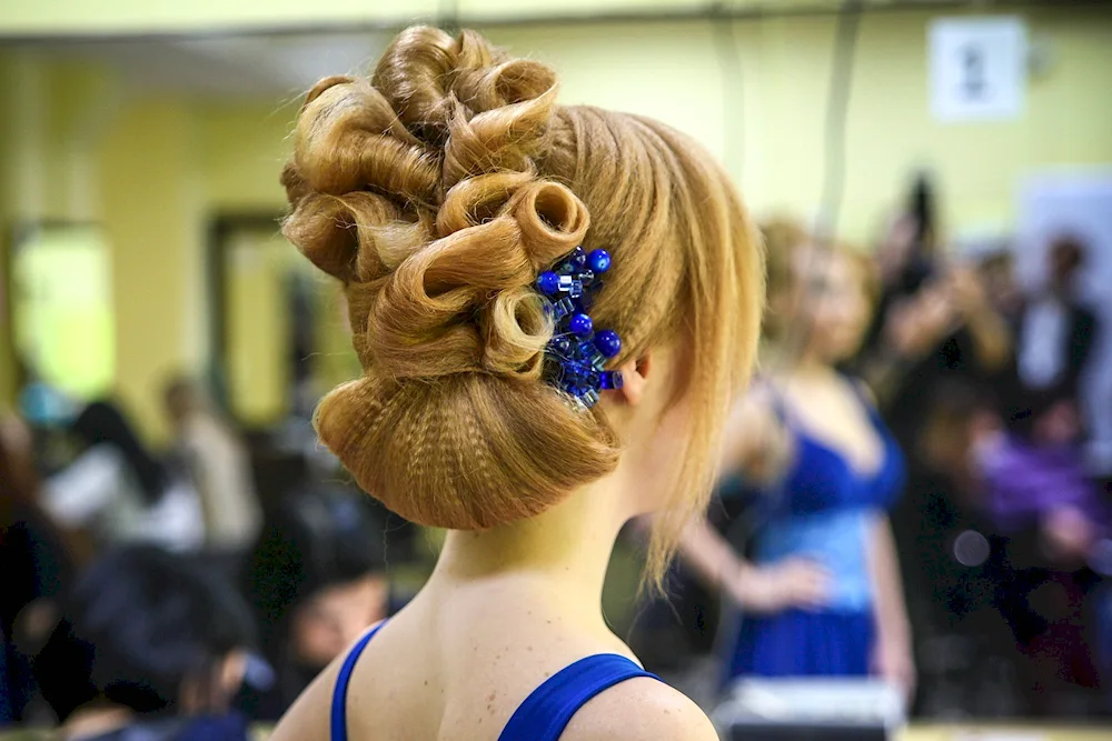 Competition hairstyles