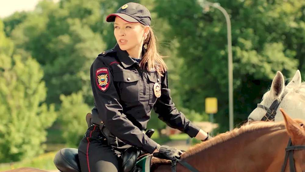 Russian Horse Police