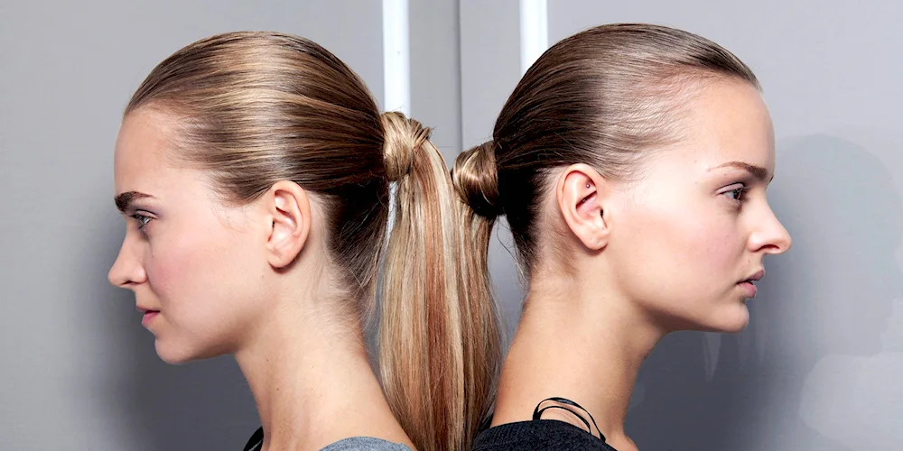 Con ponytail hairstyle women's hairstyle