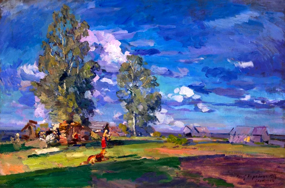 Konstantin Alekseevich Korovin landscape