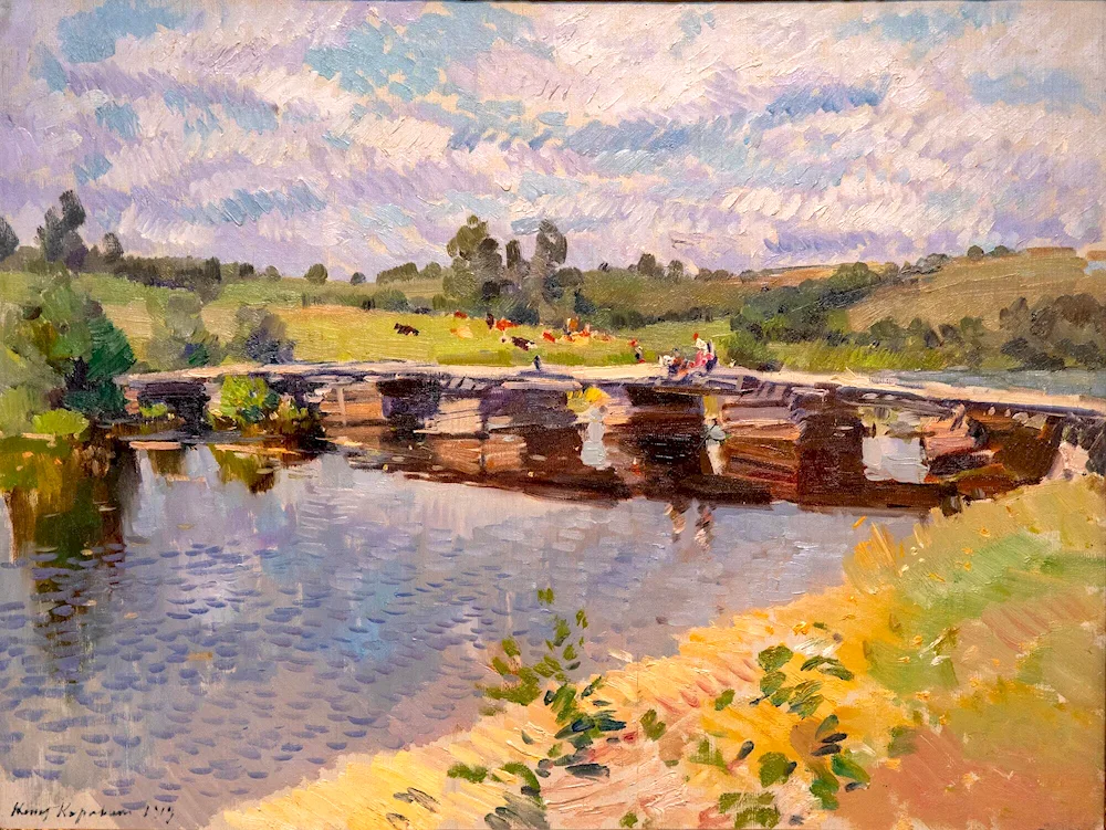 Konstantin Alekseevich Korovin painting