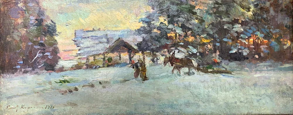 Korovin triple painting