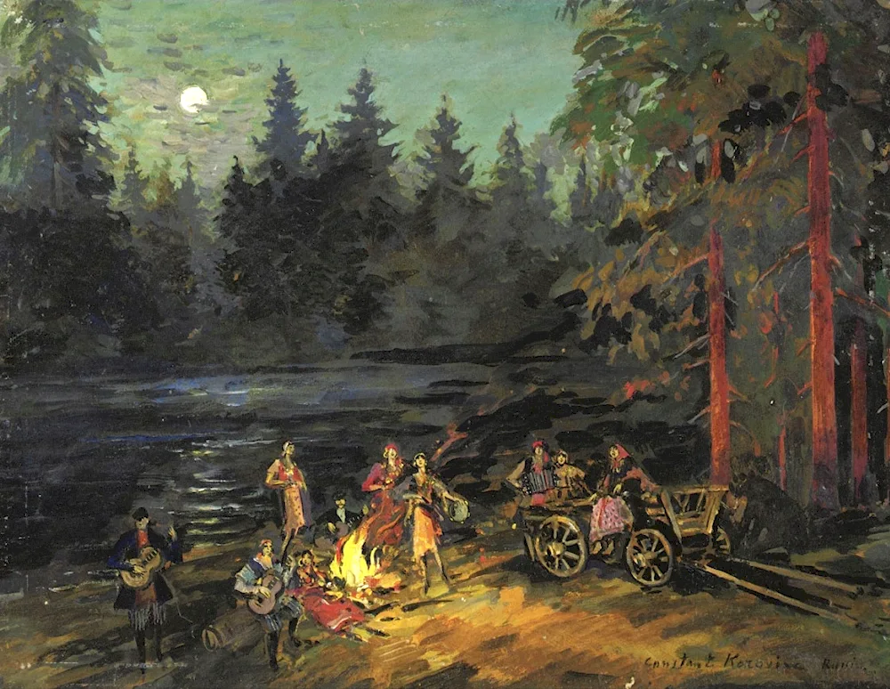 Konstantin Alekseevich Korovin village