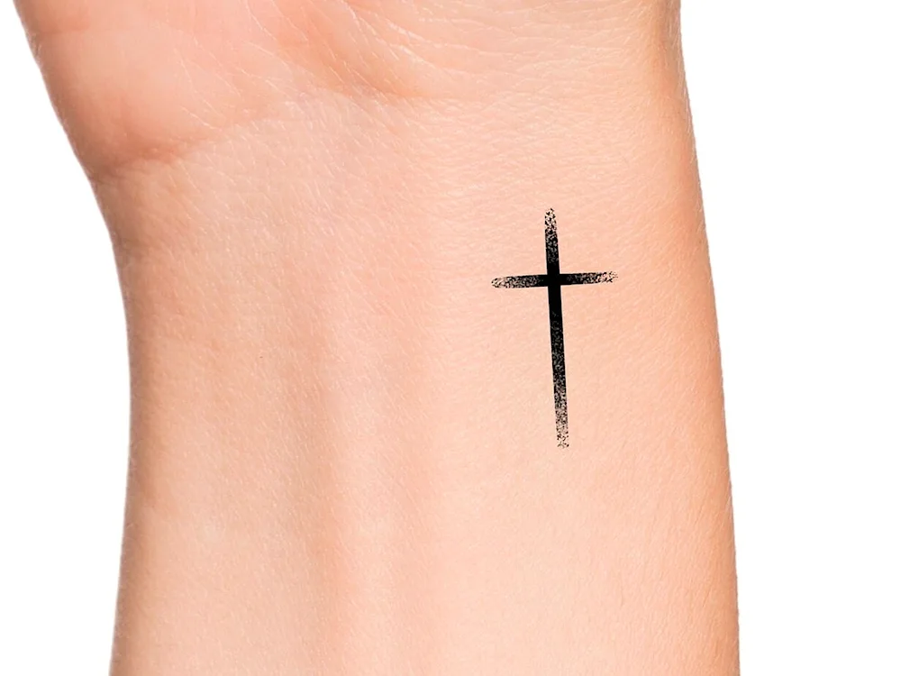 Cross tattoo