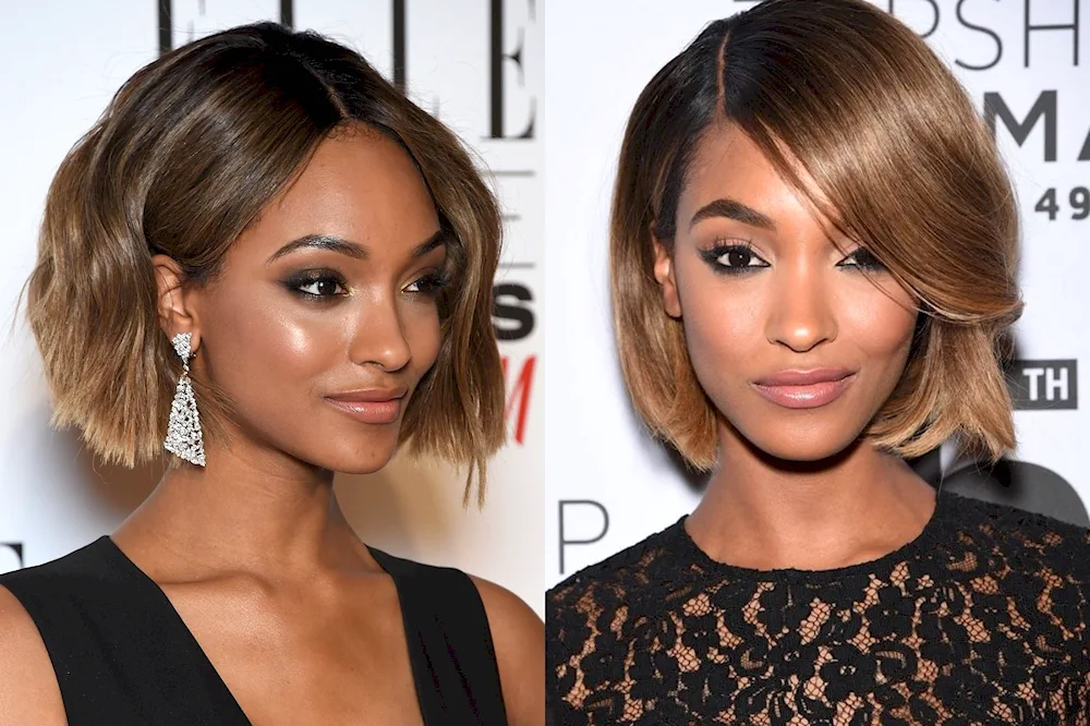Contouring on bob bob with bangs