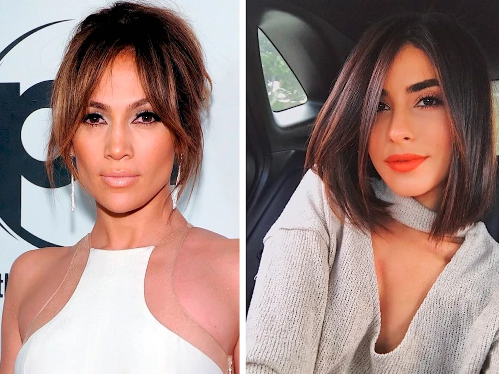 Contouring on kare with bangs