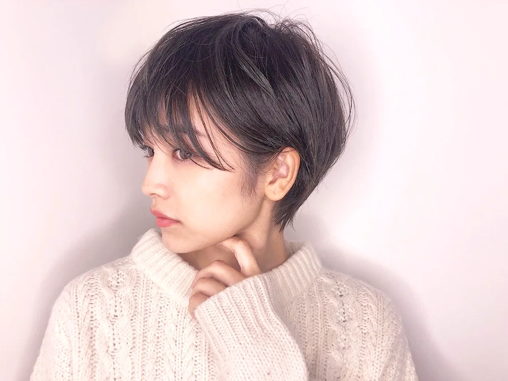 Korean haircut Tomboy Yang women's haircut