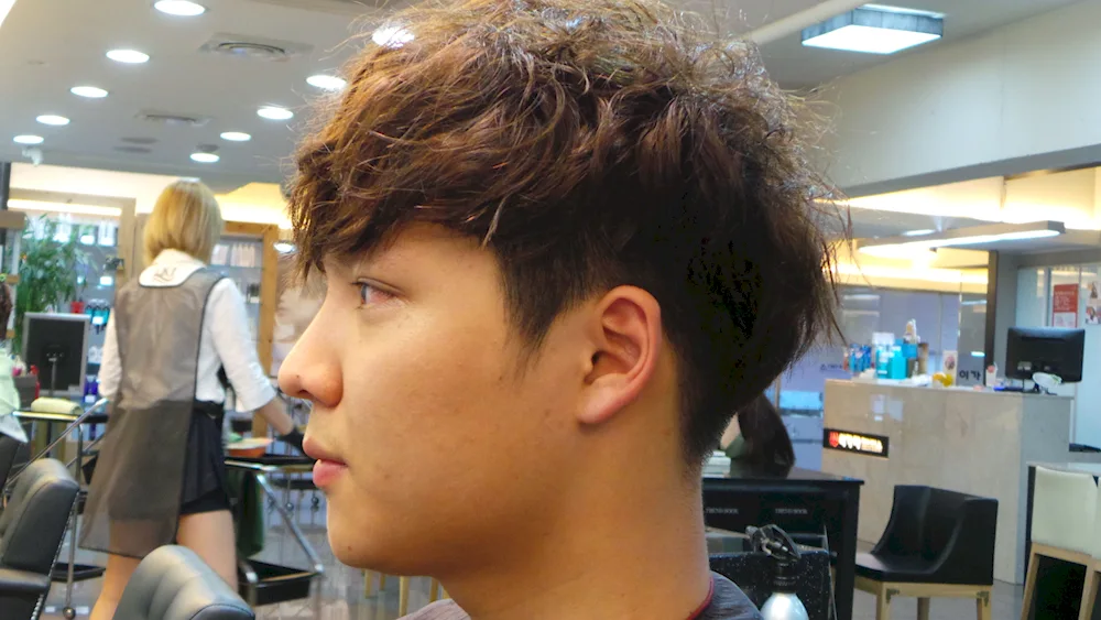 Korean men's haircuts