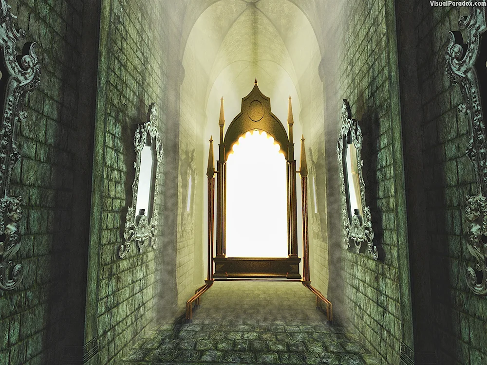 Corridor of the castle