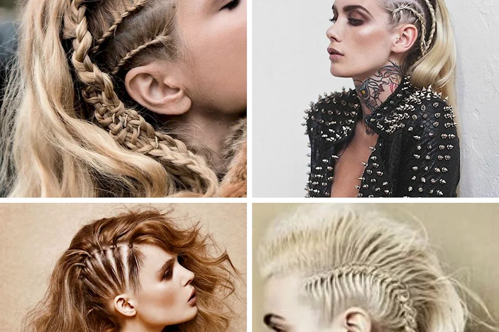Cornrow haircut braids