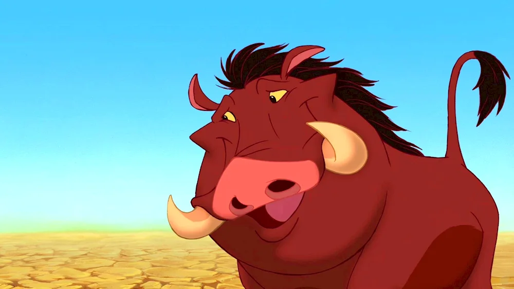 Lion King Timon and Pumbaa