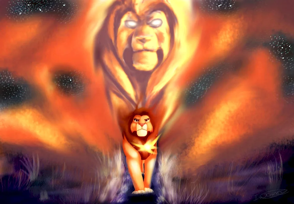 Lion King Mufasa Simba and Scar