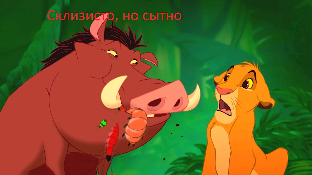 Timon and Pumbaa