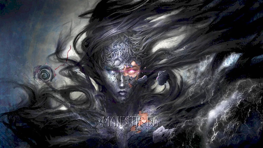 King of the darkness art deity grimdark. Titan