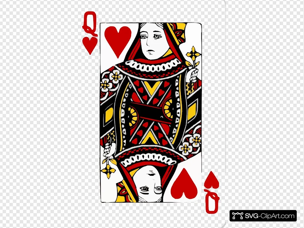 King of Hearts card