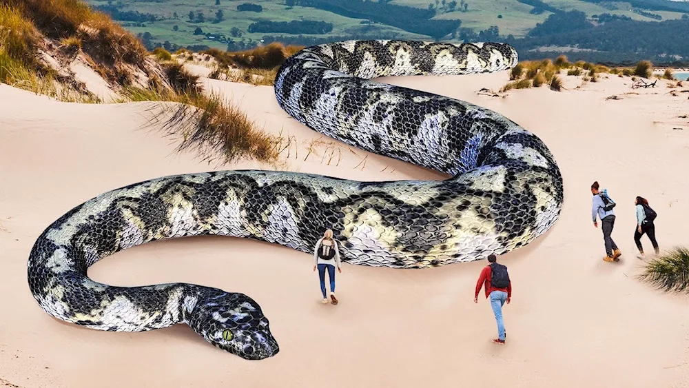 Anaconda snake