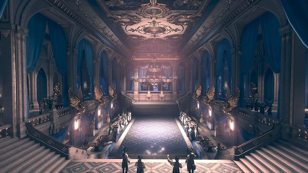 Gacha Von Throne Room Royal