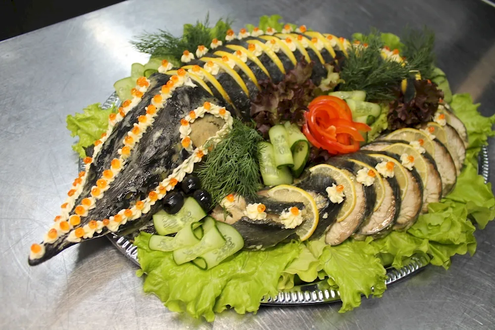 Stuffed Sterlet Lhavangi