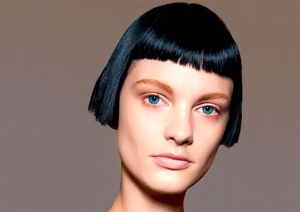 Bob haircut with bangs