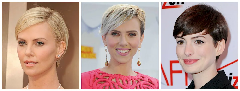 Short haircut with long nose