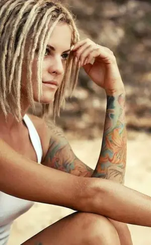 Short dreadlocks