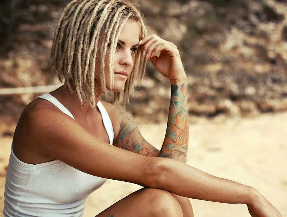 Short dreadlocks