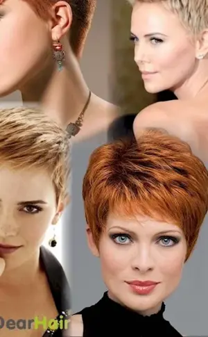 Short modelling haircuts for women