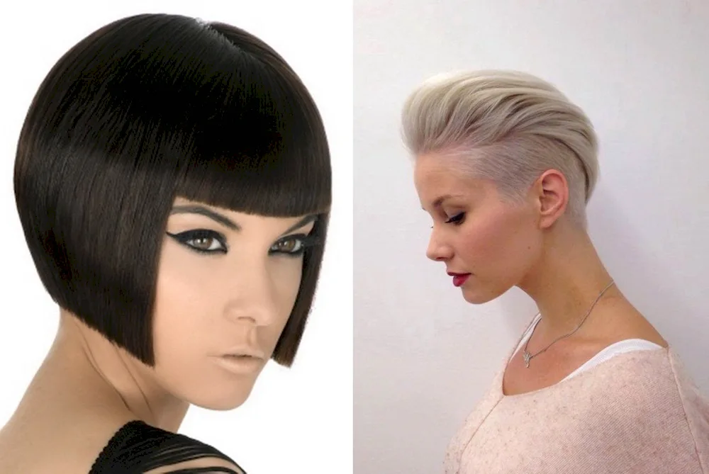 Pixie undercut