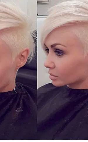 Short haircuts for women asymmetry creative