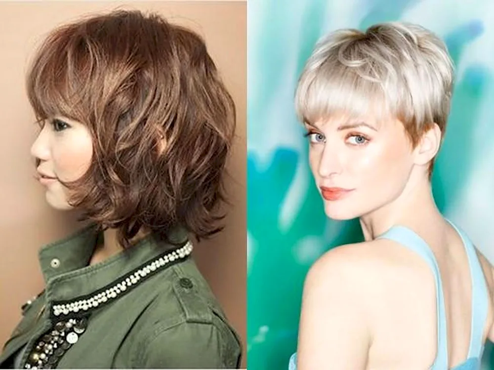 Gavroche Bob haircut bob-. Garson haircut for medium hair for women