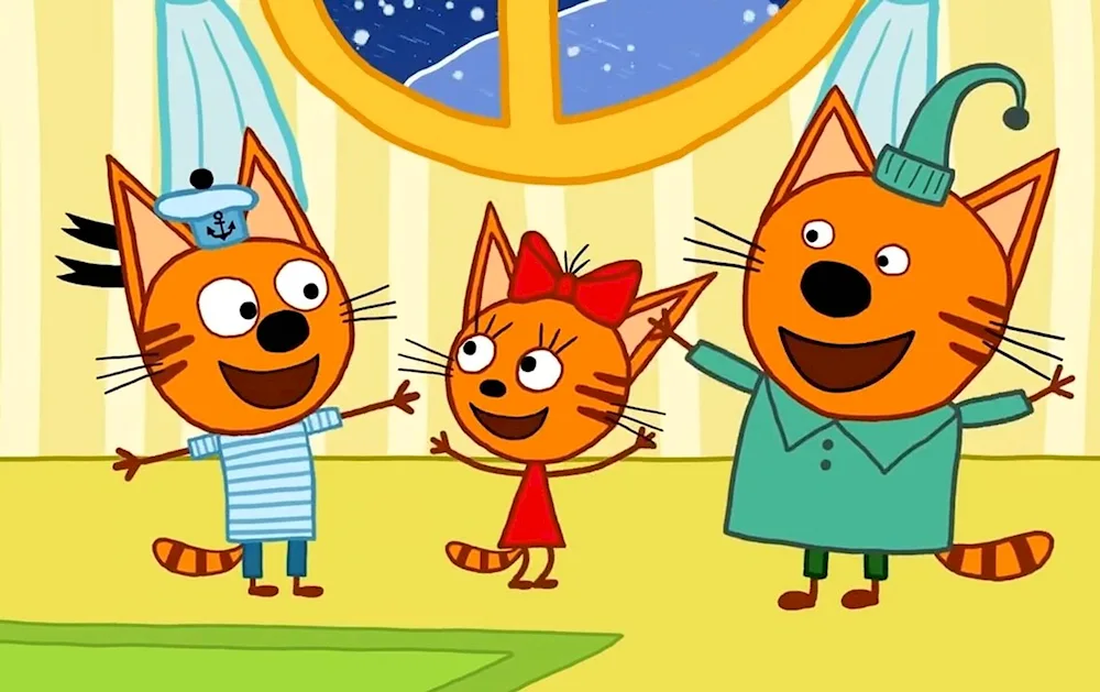 Korzhik cartoon three cats
