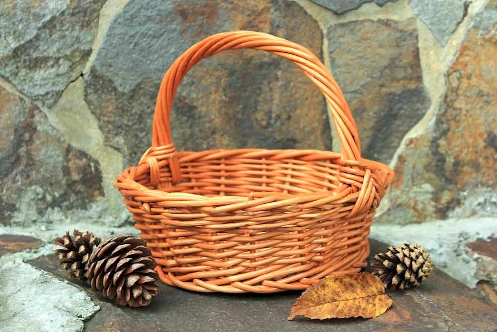 Wicker basket wicker