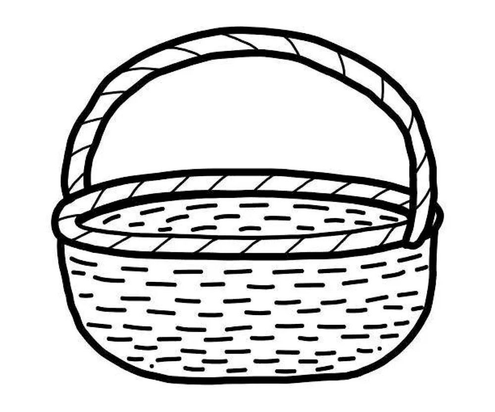 Empty basket