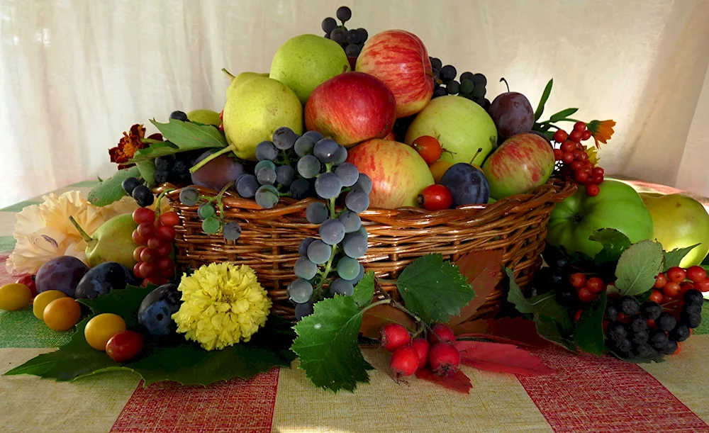 A basket of apples
