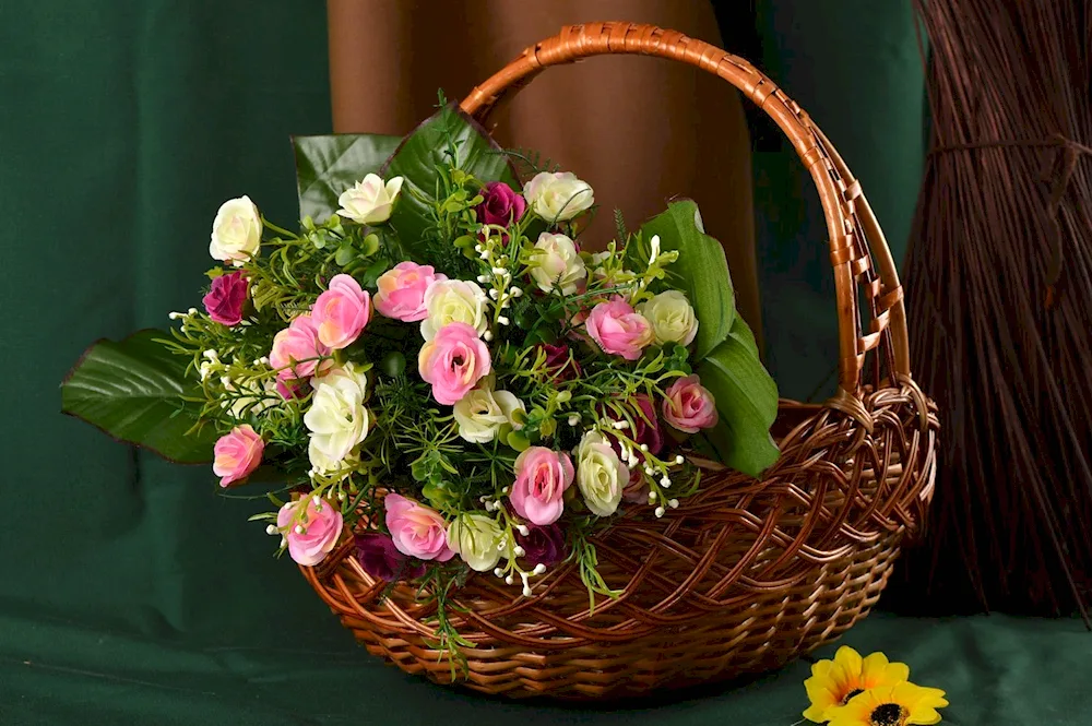 Basket of flowers