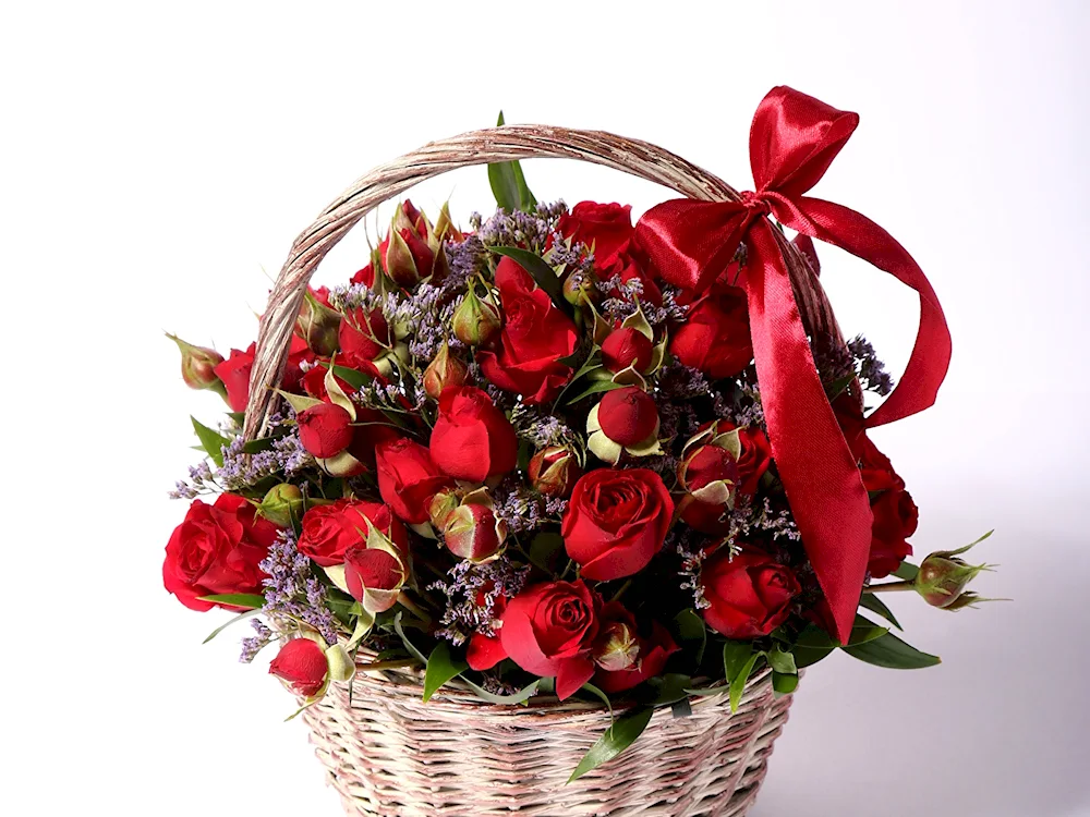 Basket of flowers