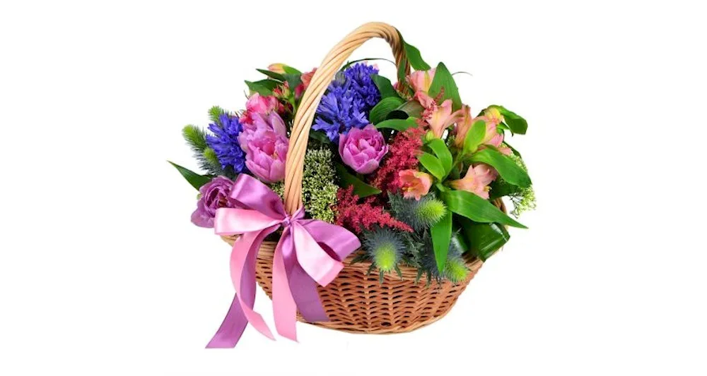 Basket of flowers