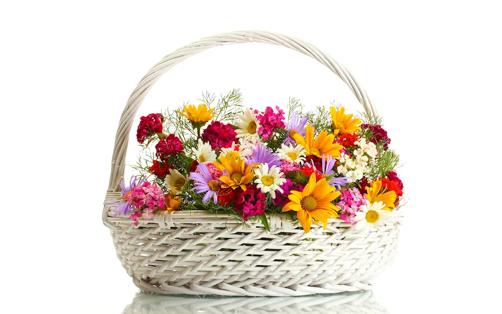 Basket of flowers