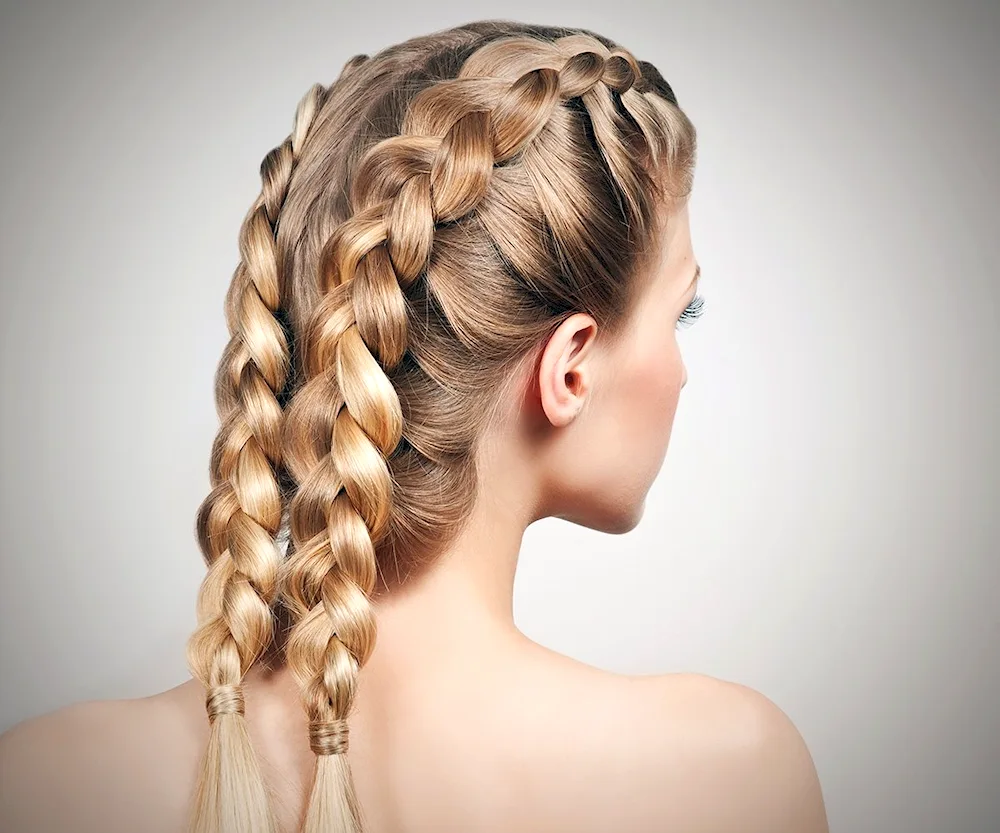 4 Dragon Braids