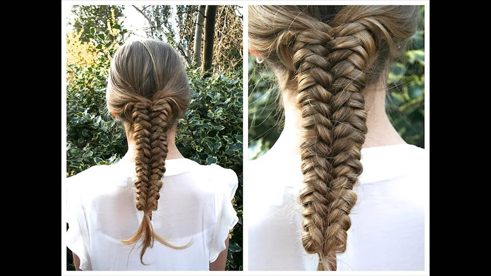 Mermaid braids