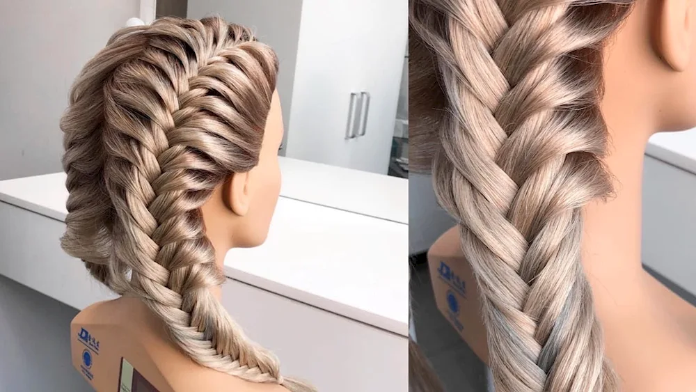 Afro plaits de braids