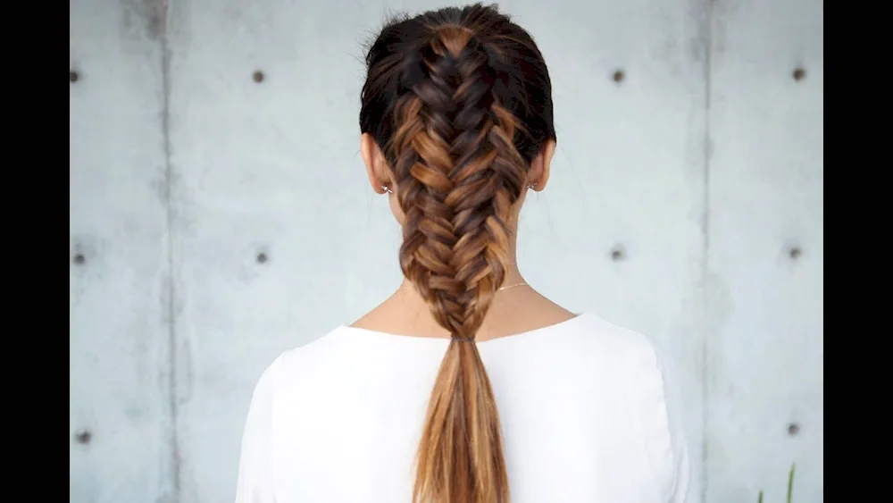 Braid with kanekalon