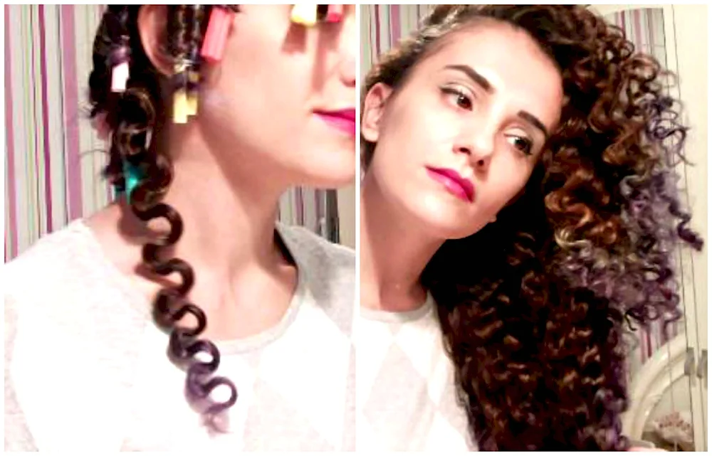 Julia Valentina curls from Romania