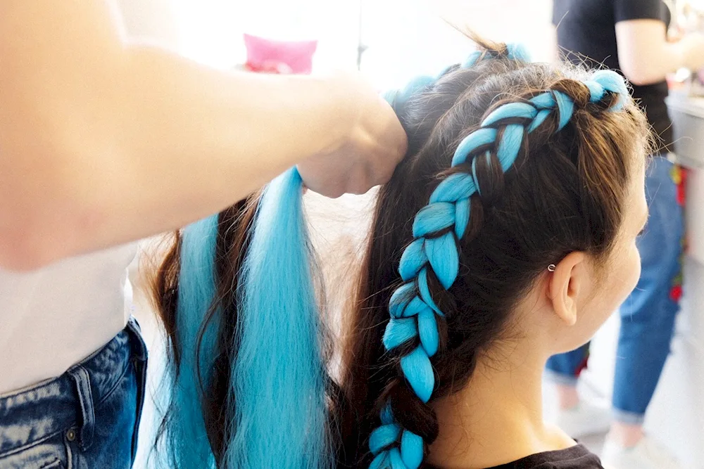 Kanekalon braids