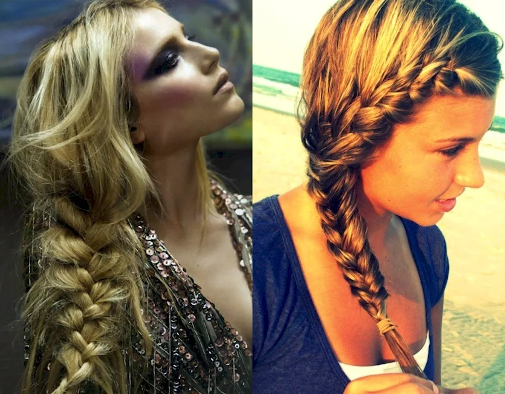 Hippie braids