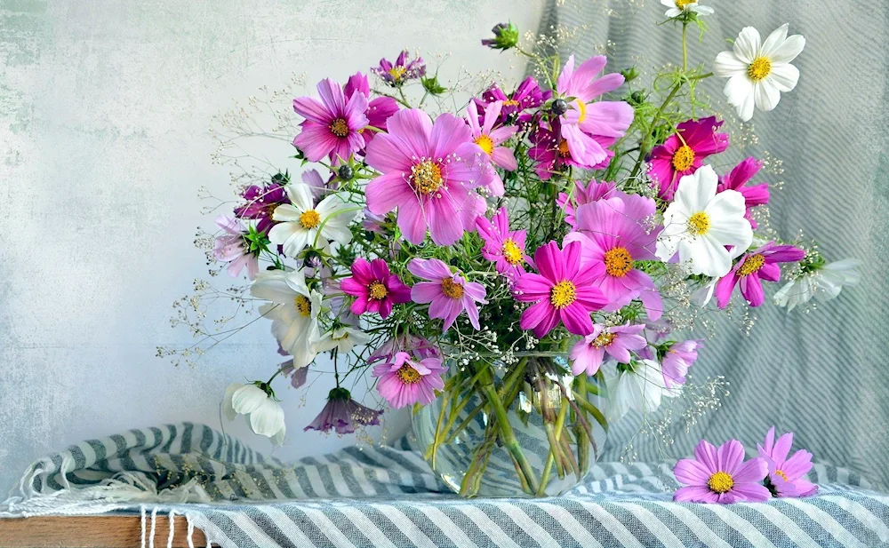 Still life with flowers