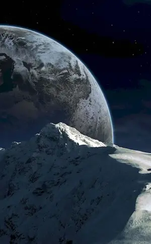 Space landscape