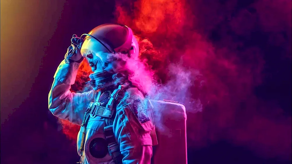 Cosmonaut art
